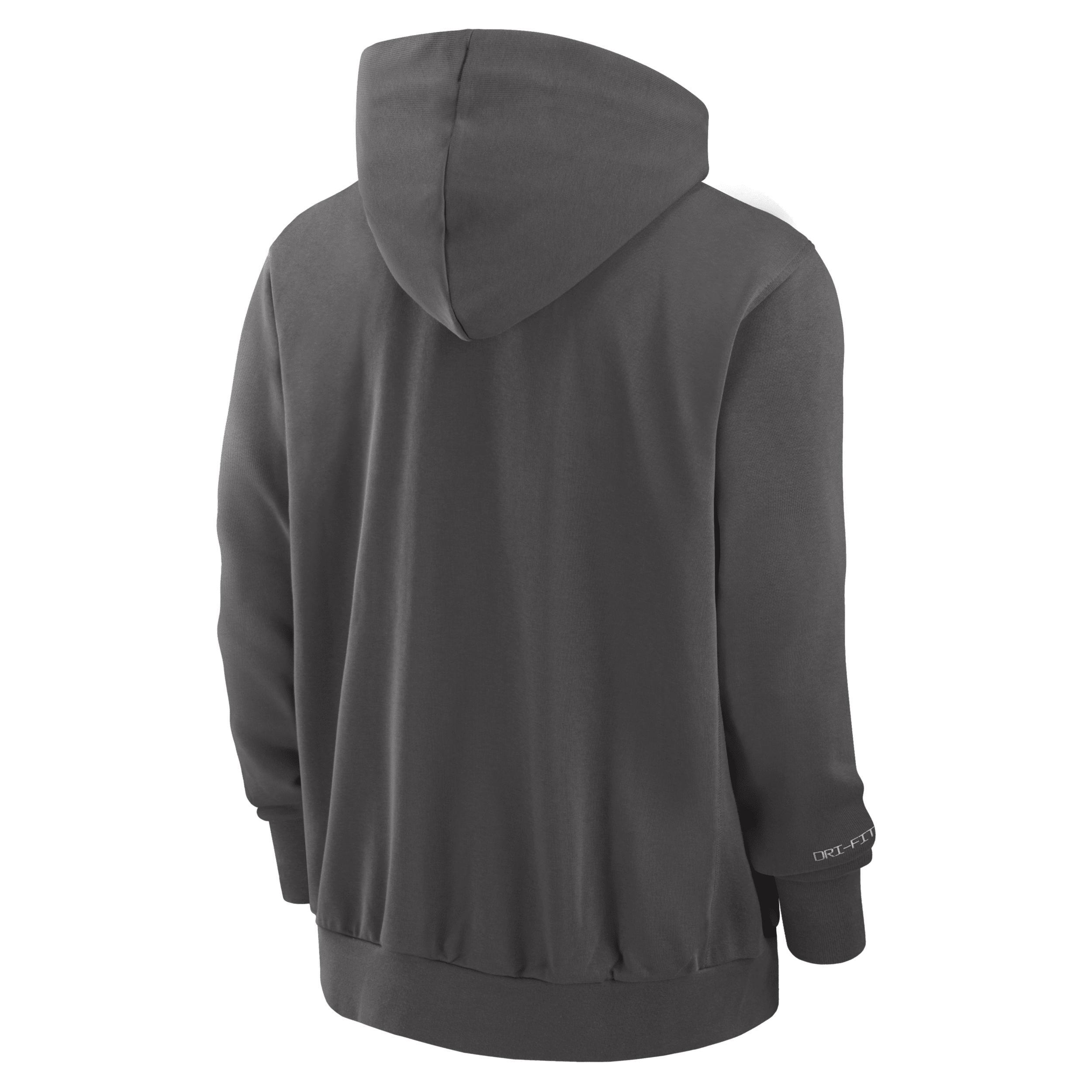 Nike Mens Charcoal Arizona Diamondbacks Authentic Collection Travel Player Performance Full-Zip Hoodie Product Image