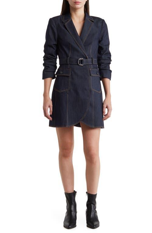 Cinq  Sept Jenessa Belted Denim Blazer Dress Product Image