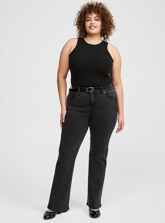 Bombshell Straight Premium Stretch High-Rise Jean Product Image