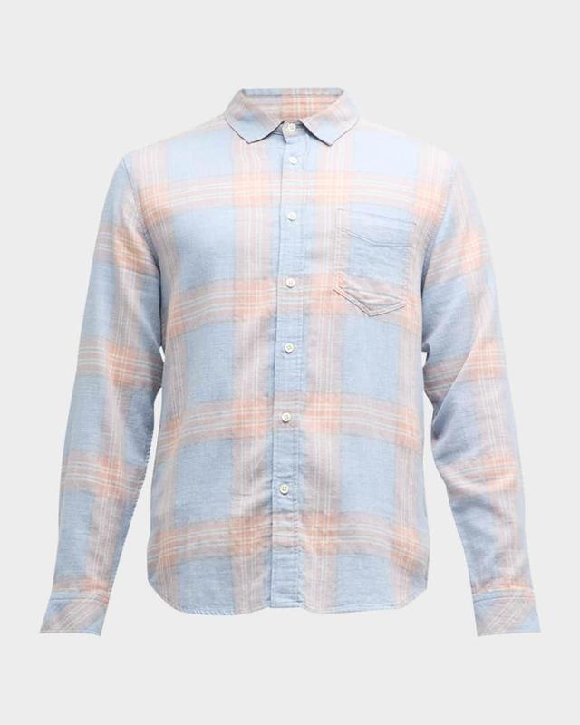 Men's Wyatt Plaid Button-Down Shirt Product Image