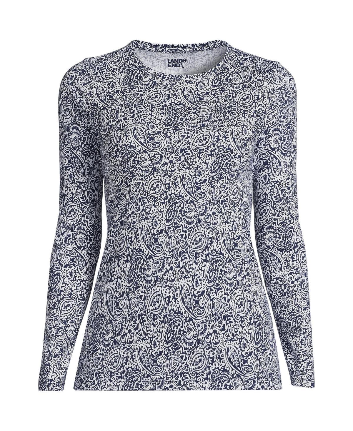 Lands End Womens Cotton Rib T-shirt Product Image