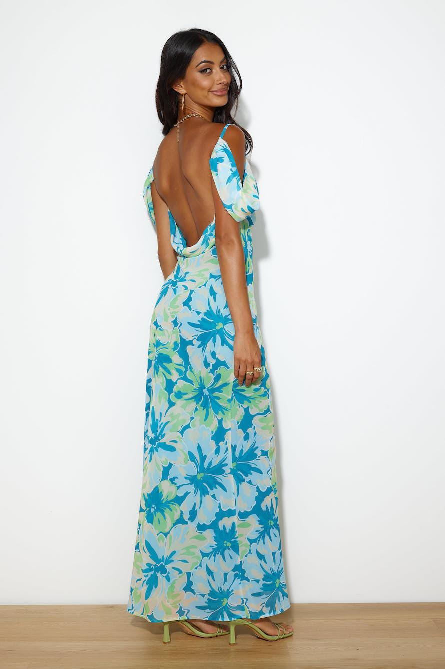 SEVEN WONDERS Longina Maxi Dress Green Product Image