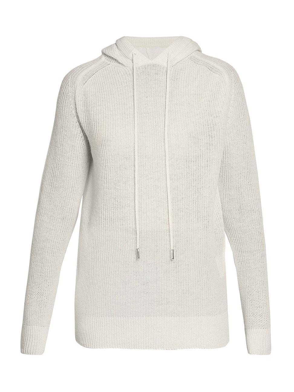 Womens Mainline Knit Wool & Cashmere Hoodie Product Image