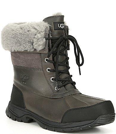 UGG Mens Butte Waterproof Leather Snow Boots Product Image