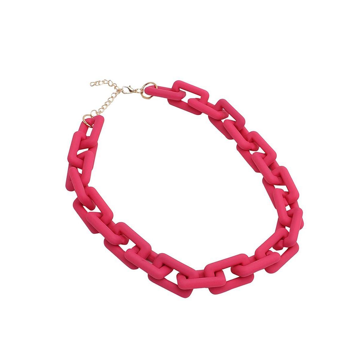 Sohi Womens Link Chain Necklace Product Image