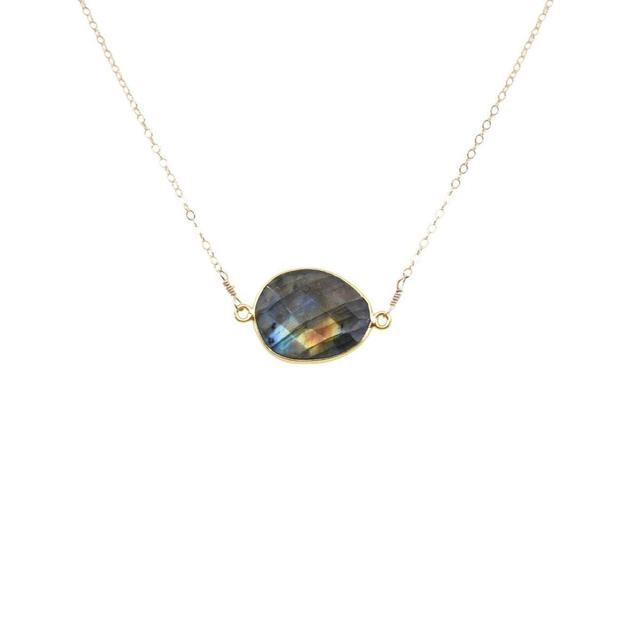 Mrs. Parker Necklace in Labradorite Product Image