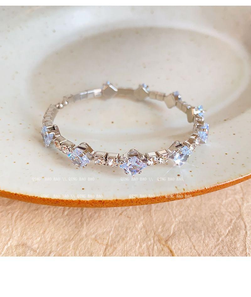 Rhinestone Open Bracelet Product Image