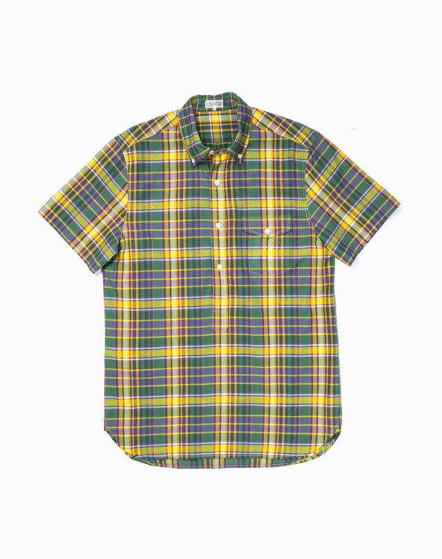 Madras Popover in Green Plaid Product Image