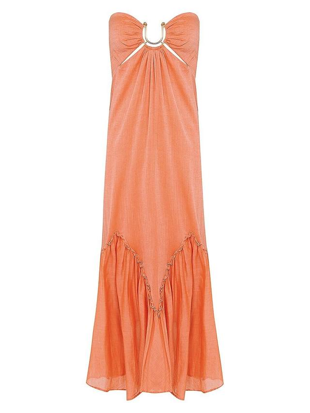 Womens Harper U-Ring Halter Maxi Dress Product Image