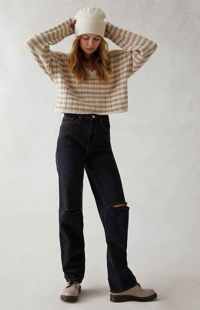 Women's Eco Ripped '90s Boyfriend Jeans - Product Image