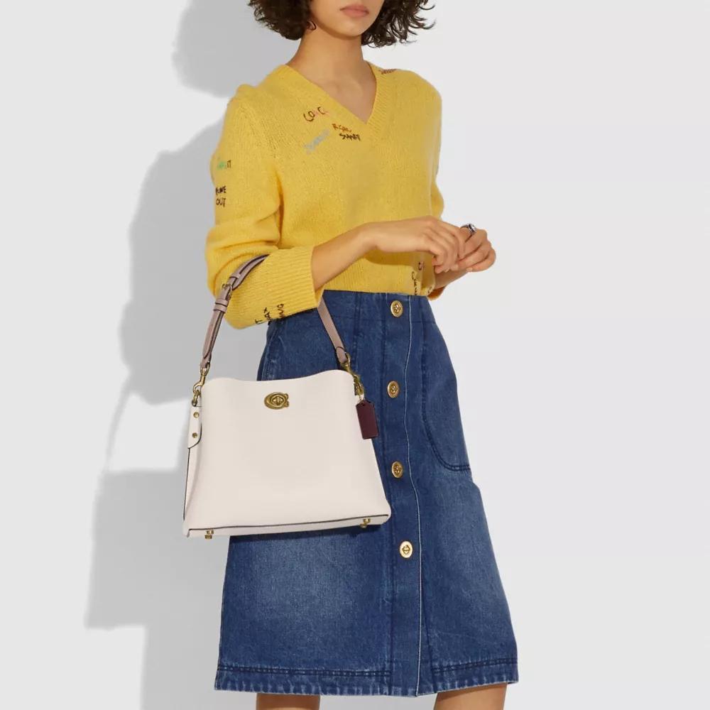 Willow Shoulder Bag In Colorblock Product Image