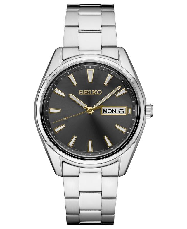 Seiko Mens Essential Stainless Steel Bracelet Watch 40.2mm Product Image