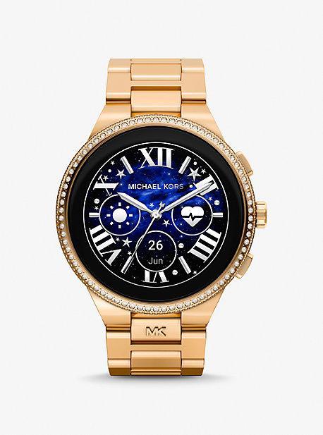 Gen 6 Camille Pavé Gold-Tone Smartwatch Product Image