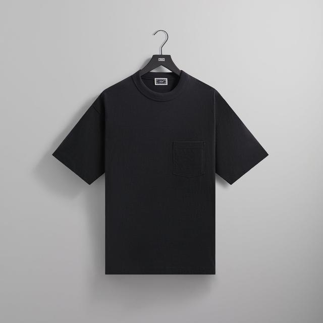 Kith Leonard Pocket Tee - Black Male Product Image