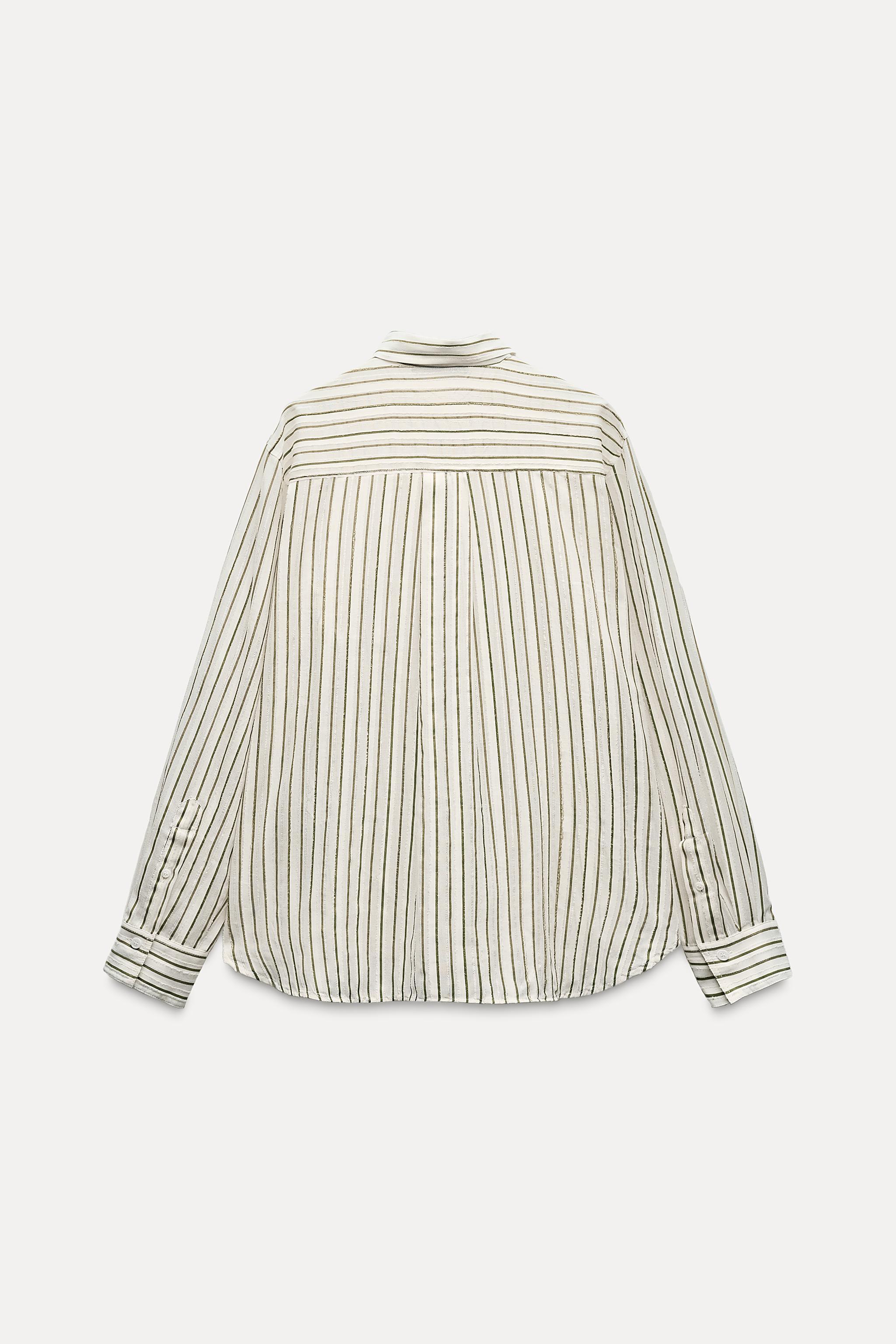 TEXTURED STRIPED TOP Product Image