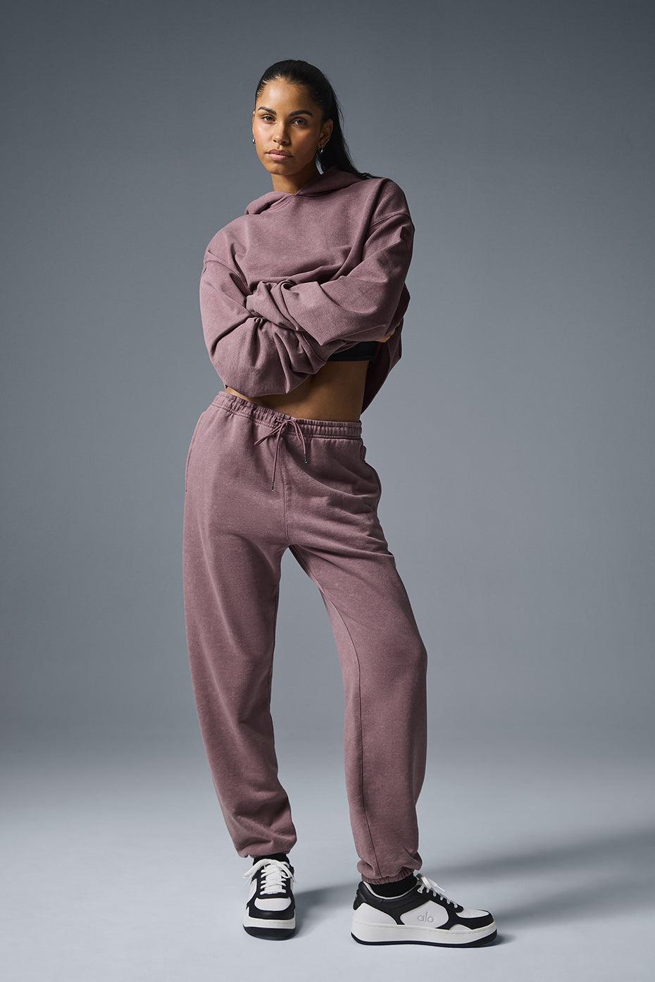 Chill Vintage Wash Sweatpant - Woodrose Wash Female Product Image