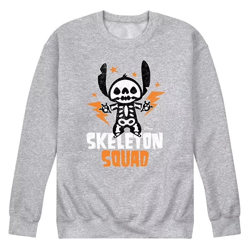 Disneys Lilo & Stitch Mens Skeleton Squad Fleece Product Image