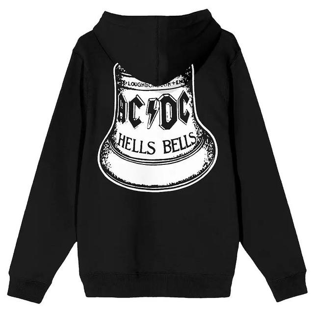 Mens AC/DC Hells Bells Logo Hoodie Product Image