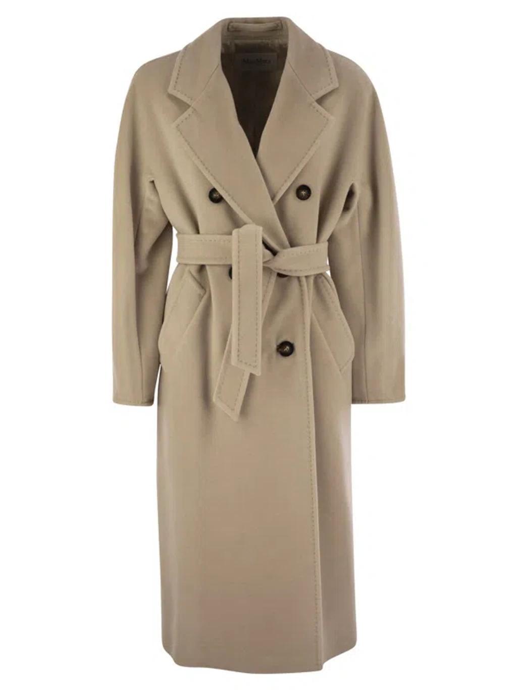 Madame Wool Coat In Ecru Product Image