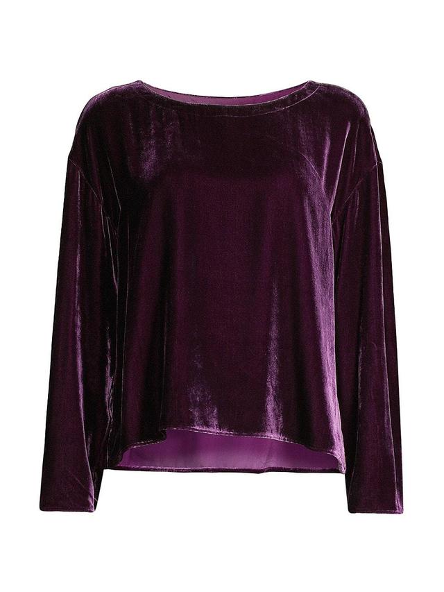 Womens Ballet Neck Top Product Image