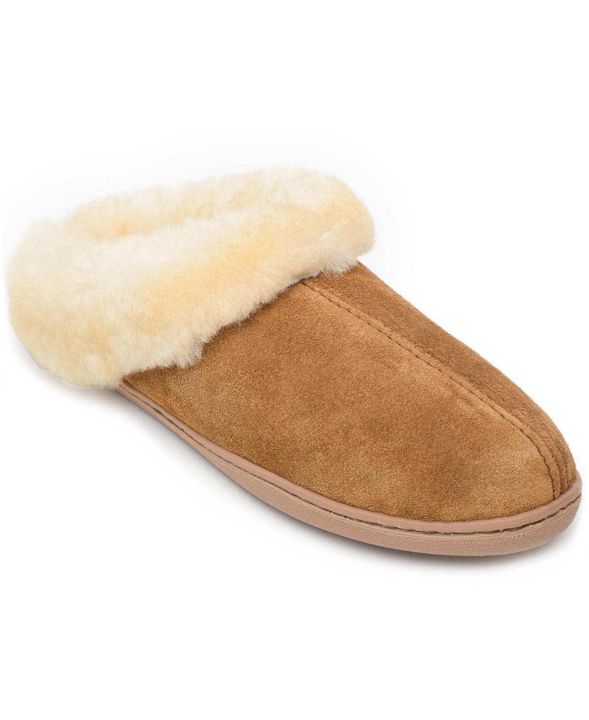 Minnetonka Womens Sheepskin Mule Slippers Product Image