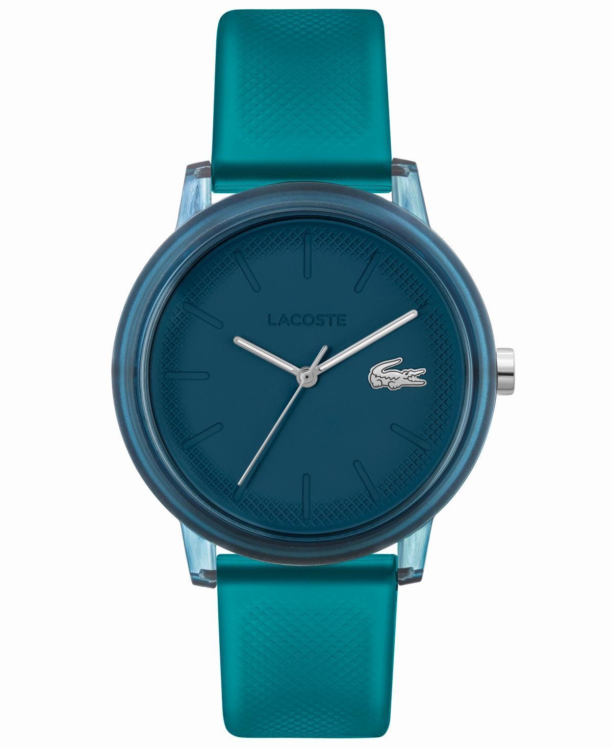 Lacoste Mens 12.12 Analog Blue Silicone Strap Watch Product Image