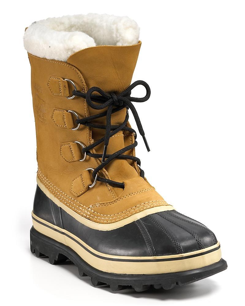 Sorel Mens Caribou Waterproof Nubuck Leather Cold-Weather Boots Product Image