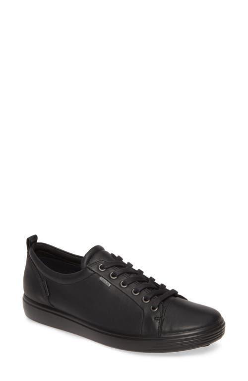 ECCO Soft 7 GORE-TEX(r) Tie Cow Leather) Women's Lace up casual Shoes Product Image