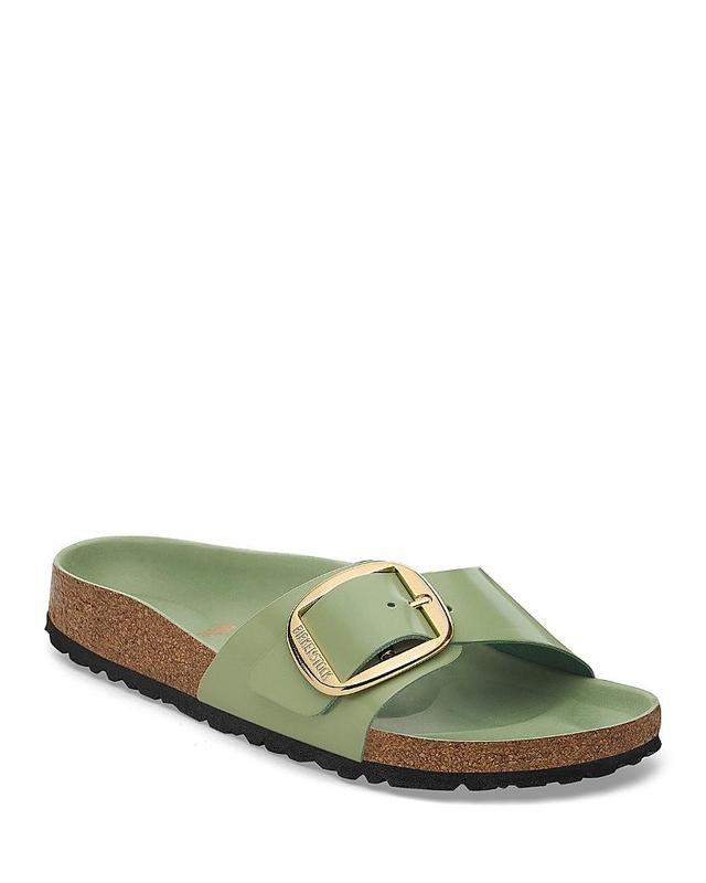 Birkenstock Womens Madrid High Shine Big Buckle Sandals Product Image