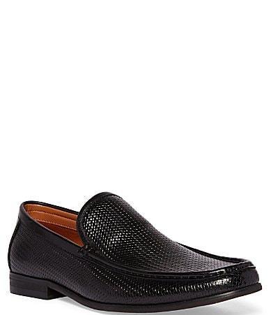 Steve Madden Mens Jabrian Leather Dress Venetian Loafers Product Image