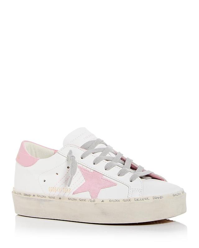 Golden Goose Womens Hi Star Low Top Sneakers Product Image