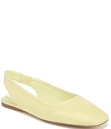 Sarto by Franco Sarto Flexa Antona Leather Ballet Slingback Flats Product Image