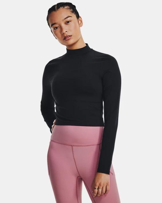 Women's UA Meridian Mock Long Sleeve Product Image