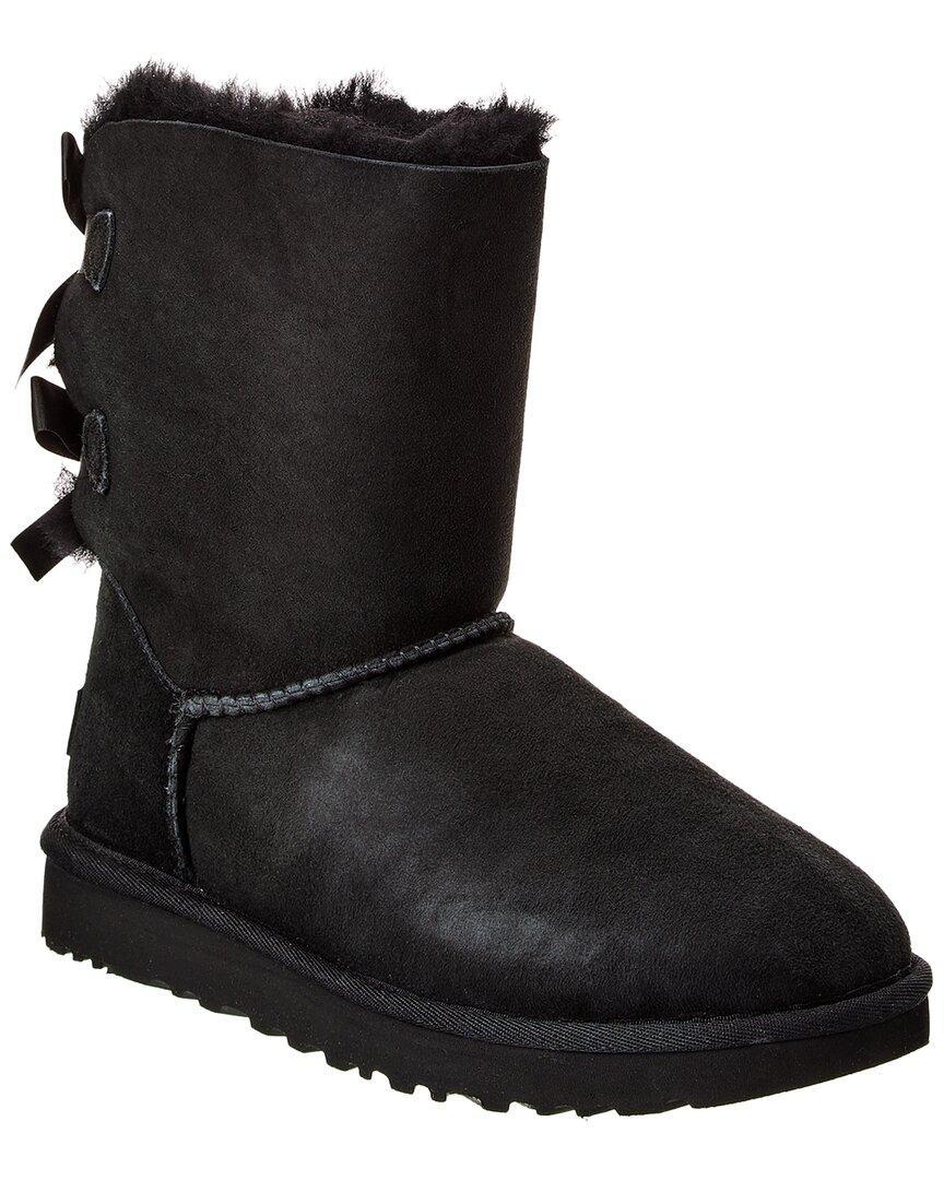 UGG Bailey Bow Ii Genuine Shearling Boot In Black Product Image