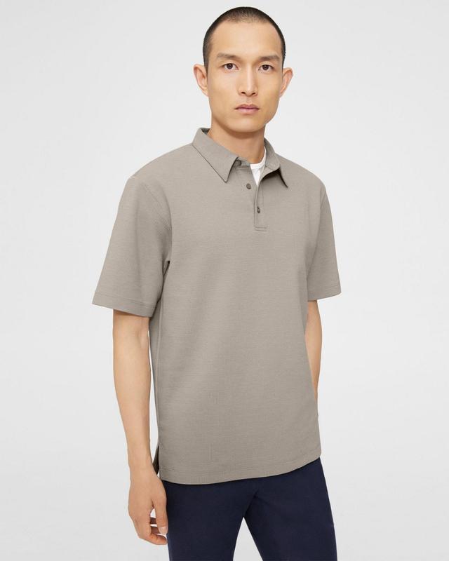 Ryder Short-Sleeve Polo in Waffle Knit Product Image