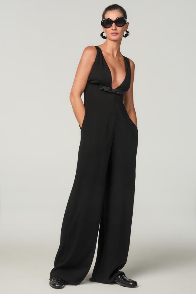 LONG JUMPSUIT WITH BOW X STEFANO PILATI Product Image