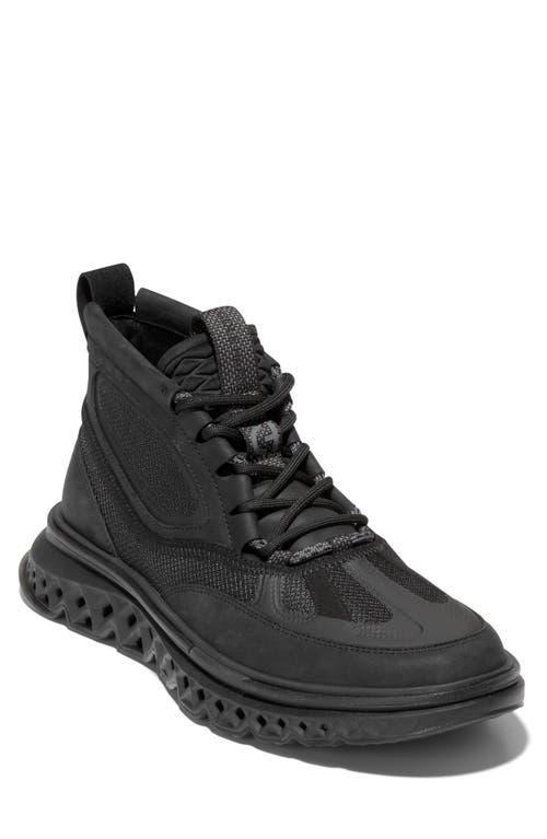 Cole Haan 5.Zerogrand Work Chukka Black Water-Resistant) Men's Boots Product Image