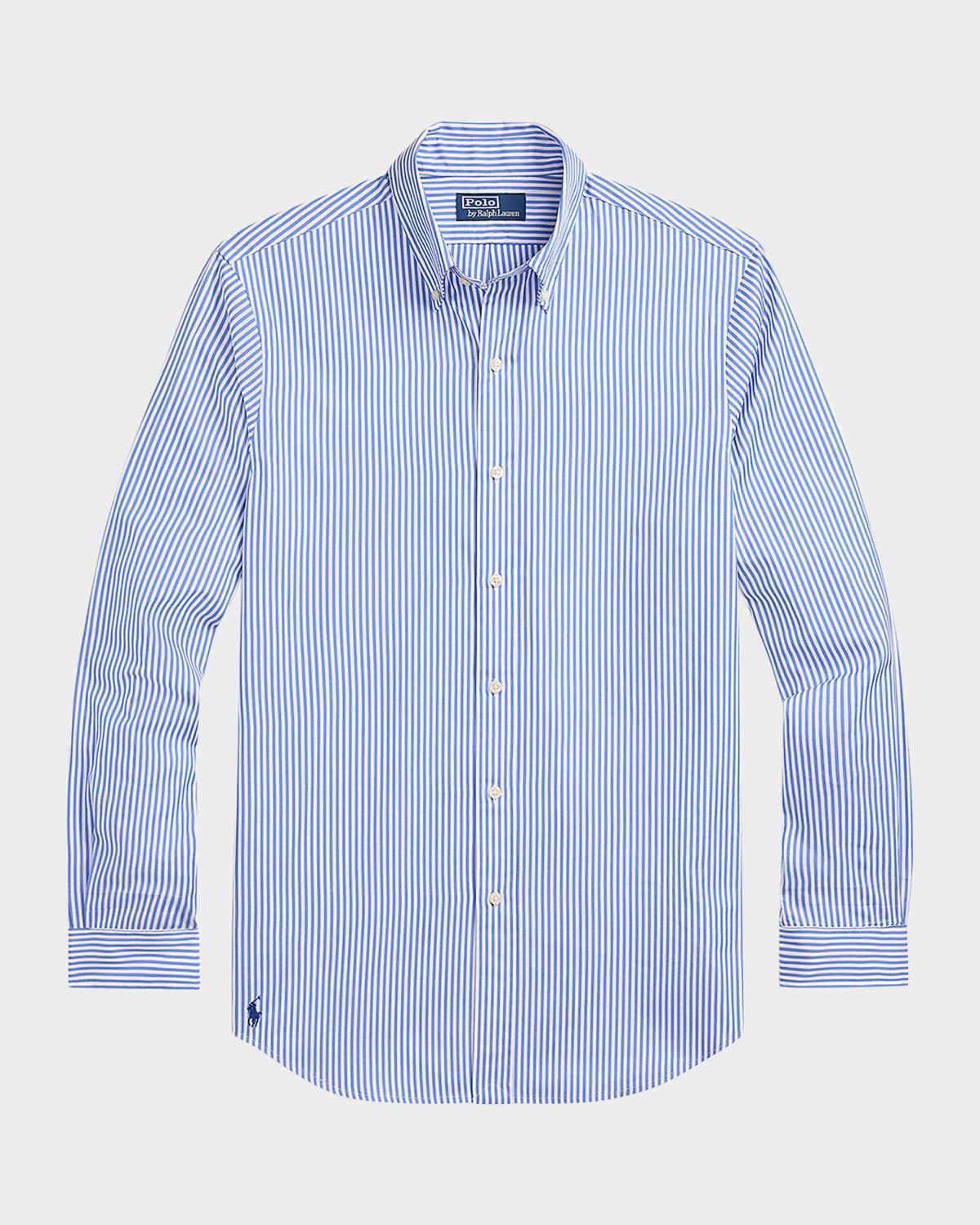 Mens Classic-Fit Check Poplin Sport Shirt Product Image