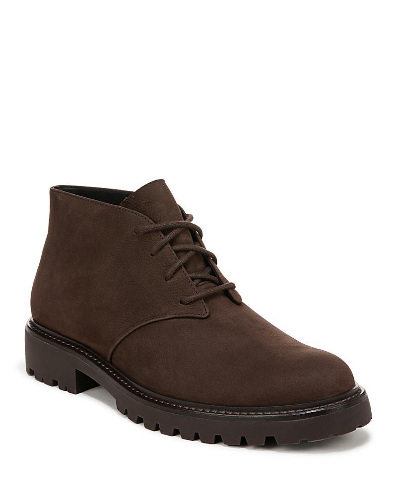 Vince Mens Dann Lace Up Leather Boots Product Image