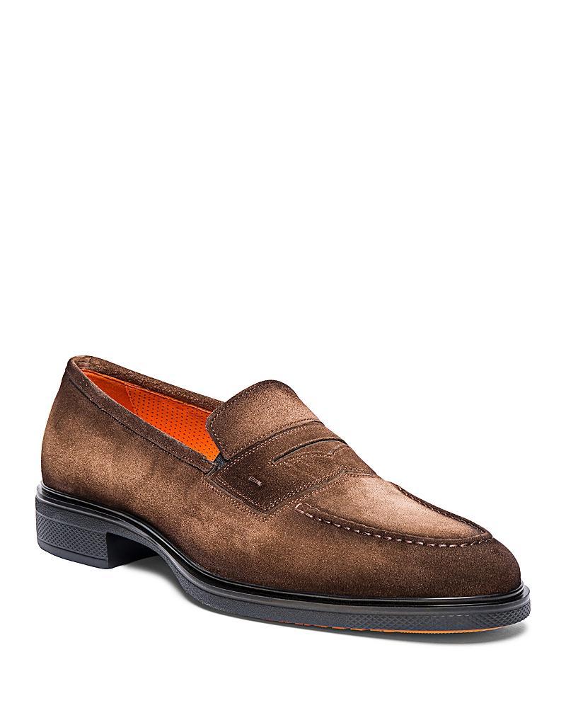 Santoni Mens Easy Penny Loafers Product Image