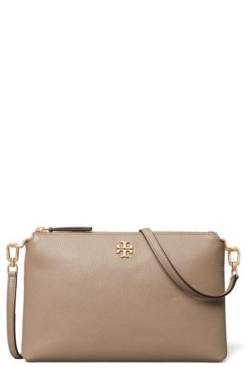 Tory Burch Mercer Pebbled Zip Crossbody Bag Product Image