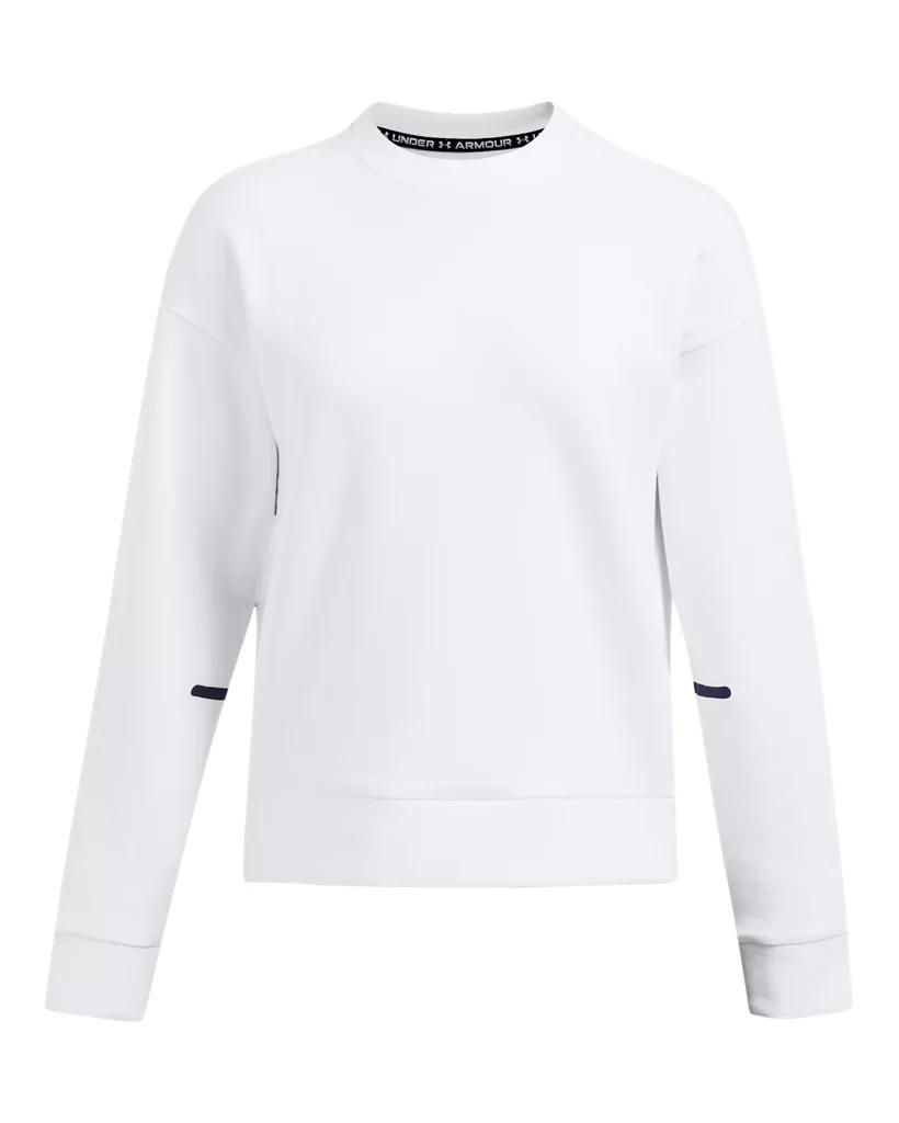 Women's UA Unstoppable Fleece Crew Product Image