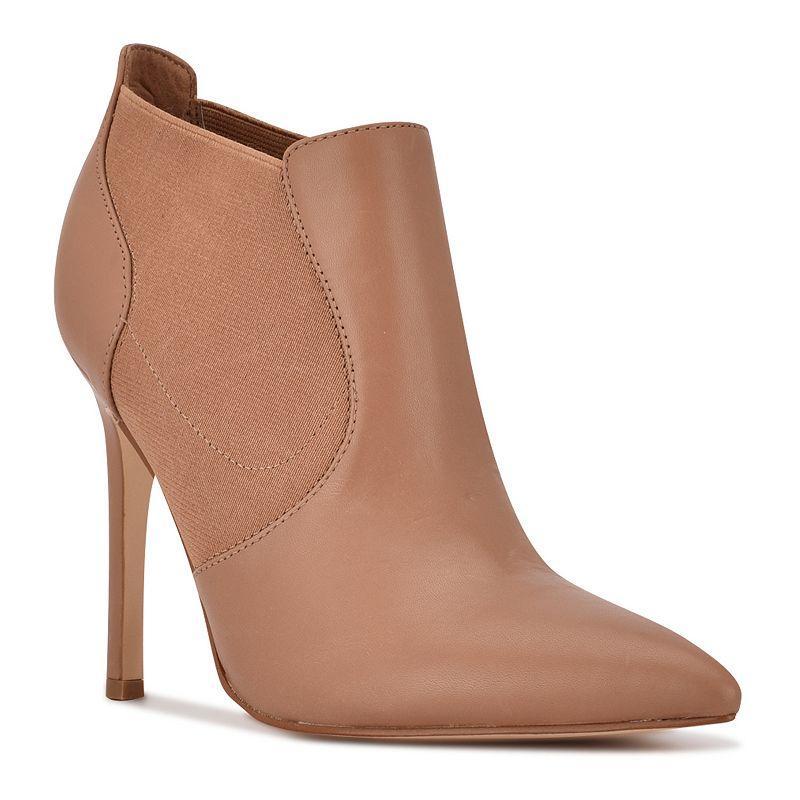 Nine West Kaia Womens Leather Ankle Boots Product Image