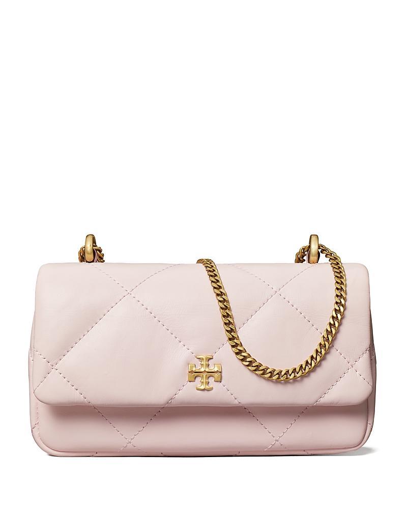 Tory Burch Kira Diamond Quilted Leather Mini Flap Bag Product Image