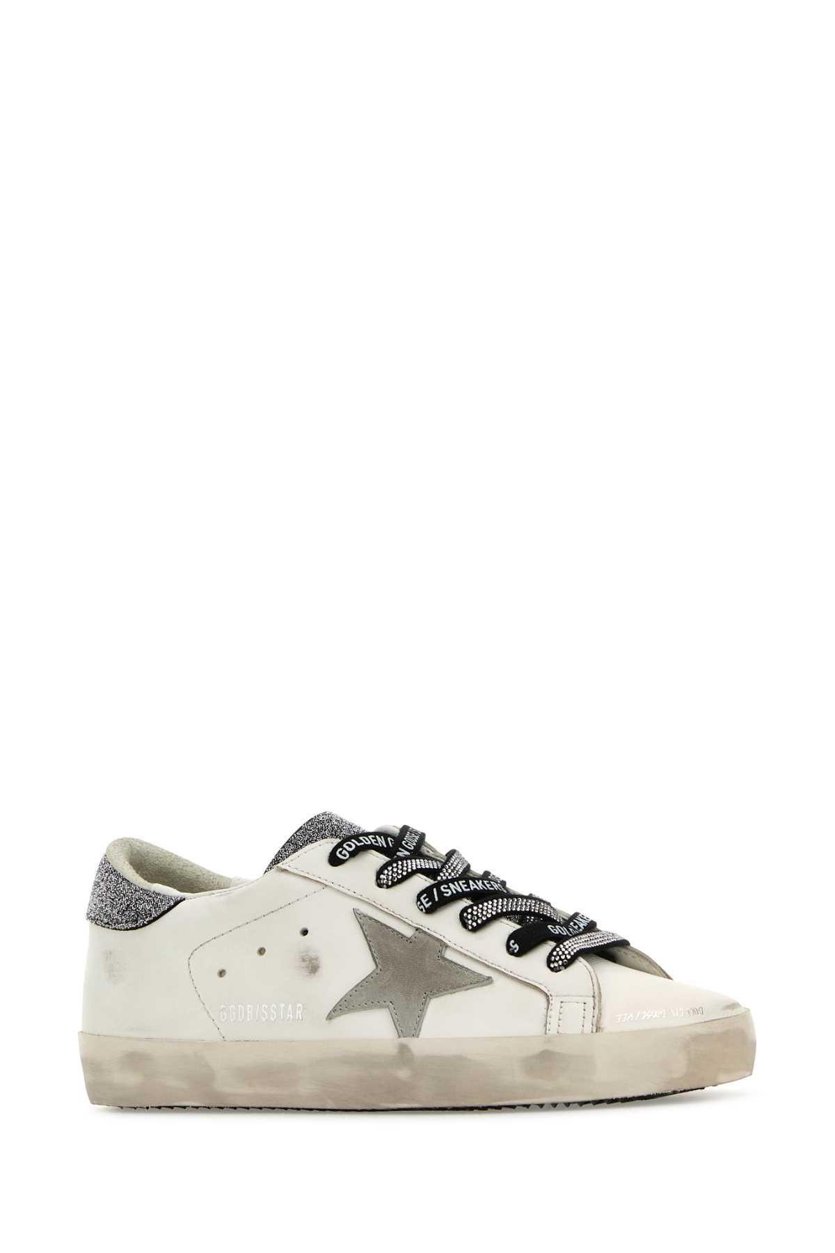 GOLDEN GOOSE Multicolor Leather Superstar Sneakers Product Image