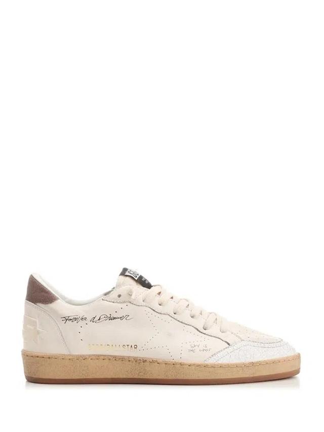 GOLDEN GOOSE Ball Star Sneakers In White Product Image