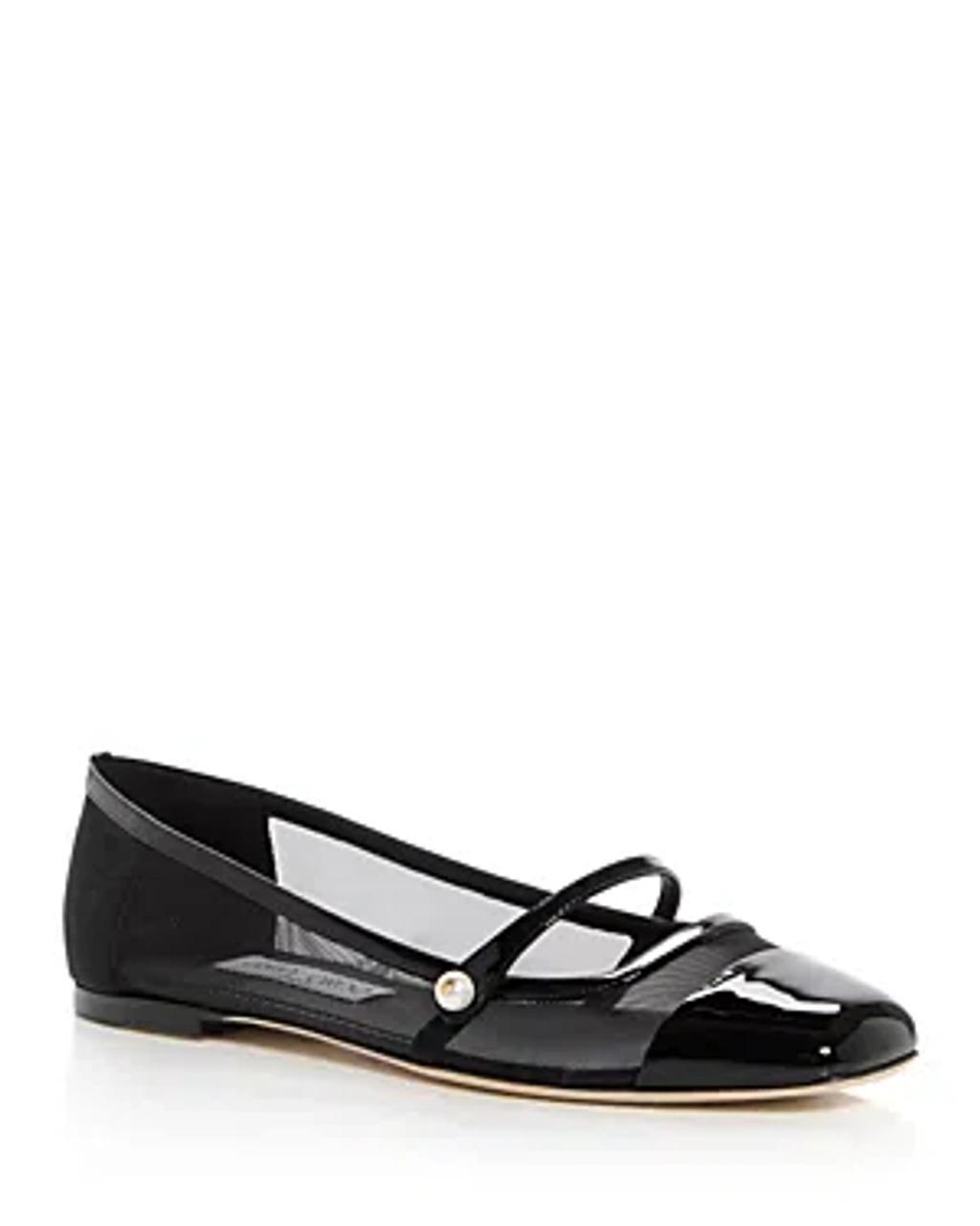 Women's Elisa Mary Jane Flats In Black product image