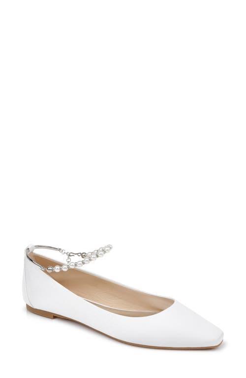 Badgley Mischka Collection London Ankle Strap Flat Product Image