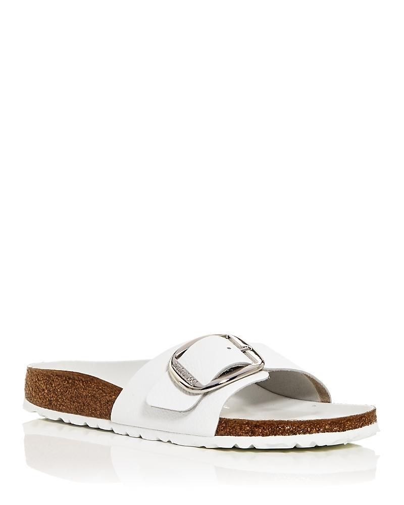 Birkenstock Madrid Big Buckle - Leather Leather) Women's Sandals Product Image