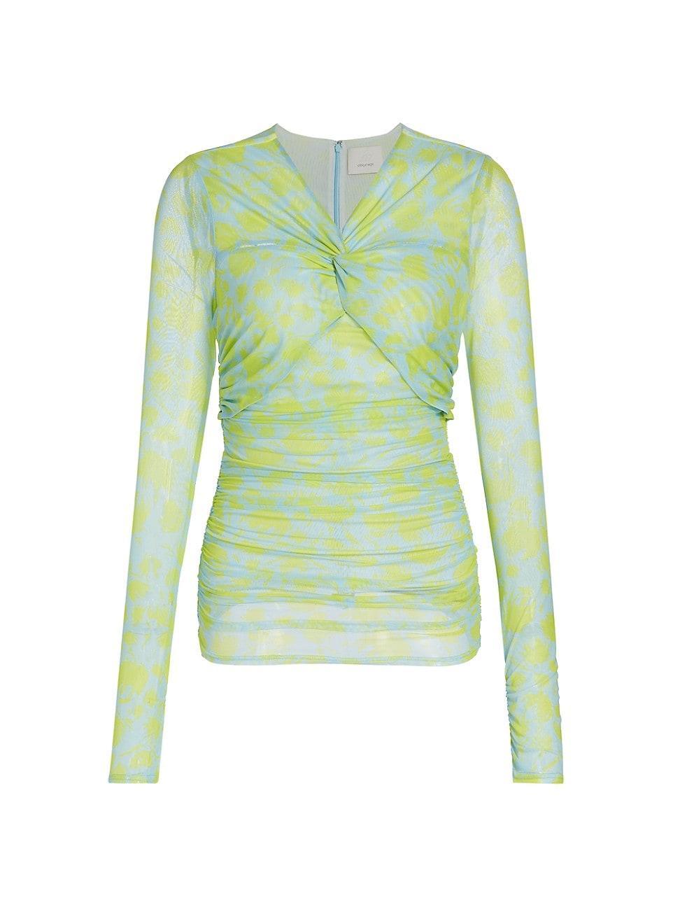 Womens Aniya Ruched Jersey Top Product Image